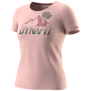 Dynafit Transalper Graphic S/S Tee W női funkcionális felső piros/rózsaszín pale rose/5560