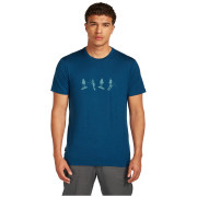 Icebreaker Men Merino 150 Tech Lite SS Tee Snow Day férfi póló