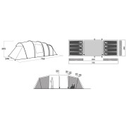 Easy Camp Leka Twin 8 családi sátor