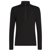 Icebreaker M 175 Everyday LS Half Zip férfi funkcionális póló fekete Black