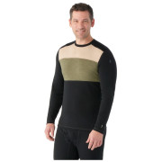 Smartwool M Classic Thermal Mrn Bl Colorbl Crew B férfi funkcionális póló