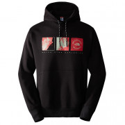 The North Face M Outdoor Graphic Hoodie férfi pulóver fekete