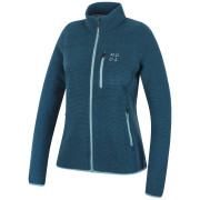 MOOA Velmo fleece 210 női pulóver kék lagoon blue