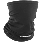 Salomon Merino Neck Gaiter körsál fekete/fehér DEEP BLACK / WHITE