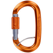 Climbing Technology Obx BGL karabiner narancssárga/szürke Titanium/Orange/Titanium