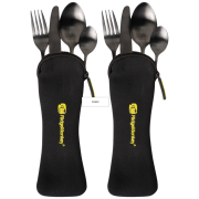Ridge Monkey DLX Cutlery Set Twin Pack evőeszköz