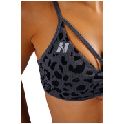Nebbia Medium Support Leopard Sports Bra Primal sport melltartó