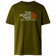 The North Face M S/S Rust 2 Tee férfi póló zöld