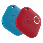 Kulcstartó Fixed Smart Tracker Smile Pro - Duo Pack kék/piros