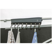 Bo-Camp Coat-hanger Velcro 8-hook fogas