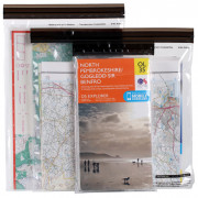 LifeVenture DriStore LocTop Bags, For Maps utazó tok dokumentumokhoz szürke