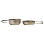 Vango Titanium 2 Piece Cook Set főző készlet ezüst Titanium
