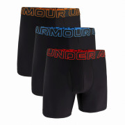 Under Armour Perf Tech 6in férfi boxer fekete/piros