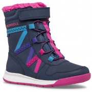 Gyerek téli cipő Merrell Snow Crush 2.0 Wtpf kék/rózsaszín