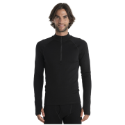 Icebreaker M 300 MerinoFine Polar LS Half Zip férfi funkcionális póló