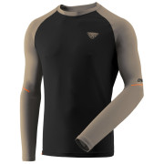 Dynafit Alpine Pro M L/S Tee férfi funkcionális póló fekete/barna 5491 - fallen rock/0936