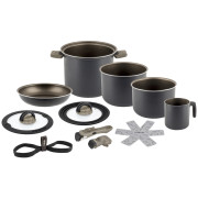 Brunner Torralta Ø 22 cm edény-készlet szürke/fekete