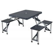 Asztal padokkal Bo-Camp Picnic table Basic szürke