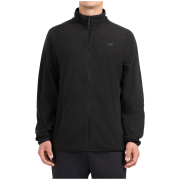 4F Fleece M489 férfi pulóver fekete Deep Black