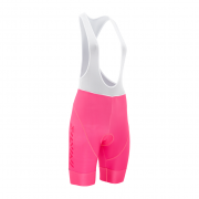 Silvini Sueli Bib gyerek kerékpáros rövidnadrág rózsaszín/fehér
