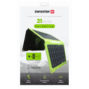 Swissten FOLDABLE SOLAR PANEL 21W szolár panel