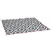 Piknik szőnyeg Bo-Camp Chill mat Lewisham XL fehér/fekete