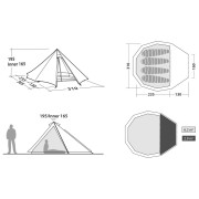 Robens Venturer 4 LW túrasátor