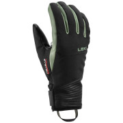 Leki Sparrow 3D Women női síkesztyű fekete/zöld black-dusty green