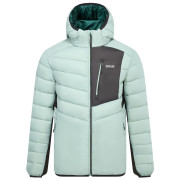 Regatta Hooded Leedre Hybrid férfi hibrid dzseki világoszöld GlacrGrn/Blk