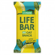 Lifefood Lifebar Oat Snack citronový BIO 40 g energiaszelet