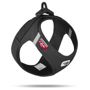 Curli Vest Clasp Air-Mesh kutyahám fekete Black