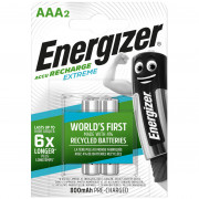 Újratölthető elem Energizer AAA / HR03 - 800 mAh Extreme ezüst