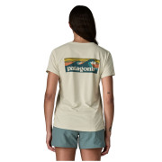 Patagonia Women's Capilene Cool Daily Shirt - Boardshort Logo női póló