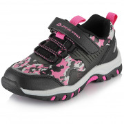 Gyerek cipő Alpine Pro Blodo fekete/rózsaszín