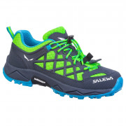 Gyerek cipő Salewa Jr Wildfire kék/zöld