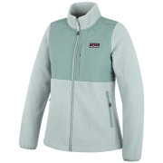 MOOA Sherpa női pulóver világoszöld pale teal