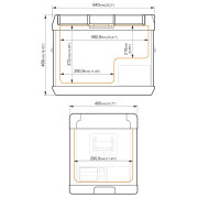 Yolco GCX47 kompresszoros hűtőtáska