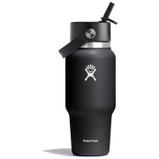Hydro Flask Wide Flex Straw Travel Bottle 24 Oz thermo bögre fekete black