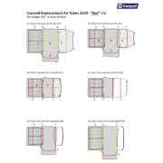 Outwell Air Repair - Tube kit 2 (red) pót felfújható sátormerevítő