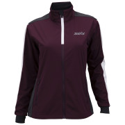 Swix Cross W női softshell kabát burgundi vörös