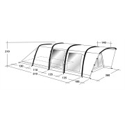 Outwell Flagstaff 6A felfújható sátor