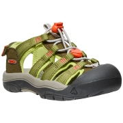 Keen Newport Boundless Ch gyerek szandál világoszöld dark olive/scarlet ibis
