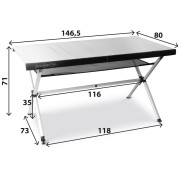 Brunner Accelerate Compack 6 asztal