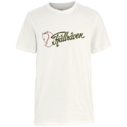 Fjällräven Archive Logo T-Shirt M férfi póló fehér Eggshell