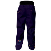 WAMU Dark Purple gyerek softshell nadrág
