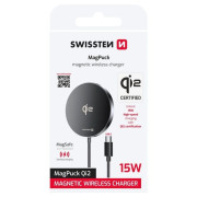 Swissten MagPuck vezeték nélküli töltő