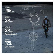 Sigma Aura 50 + Hiro 10 kerékpár lámpa szett