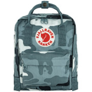 Fjällräven Kånken Graphics Mini városi hátizsák kék Nimbus Blue-Hidden Animals