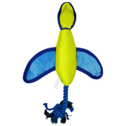 Nerf Dog Launching Duck 42cm játékszer kutyáknak kék/sárga modrá