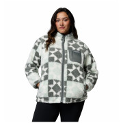 Columbia West Bend™ Print Full Zip Ii női pulóver fehér/szürke Tea Light, Cozy Quilt